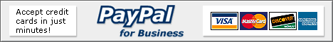 I accept payment through PayPal!, the #1 online payment service!